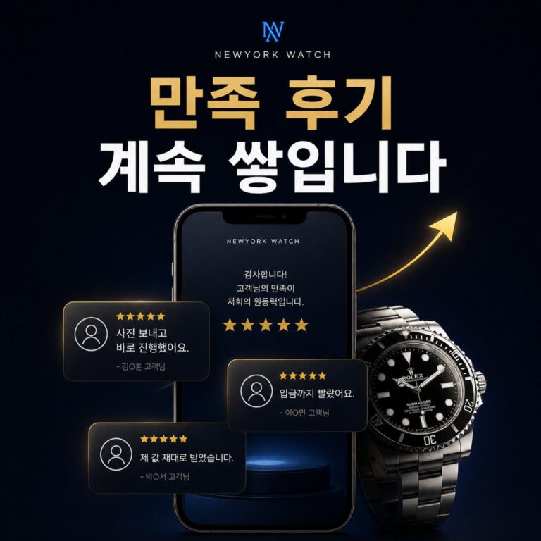 광주 롤렉스 서브마리너 명품시계판매·매입 상담 기준